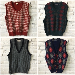 mixed Mens & Womens Sweater Vest by the bundle